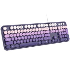 Wired Keyboard, Full-Sized Typewriter Keyboards, USB Plug and Play Office Key... thumbnail
