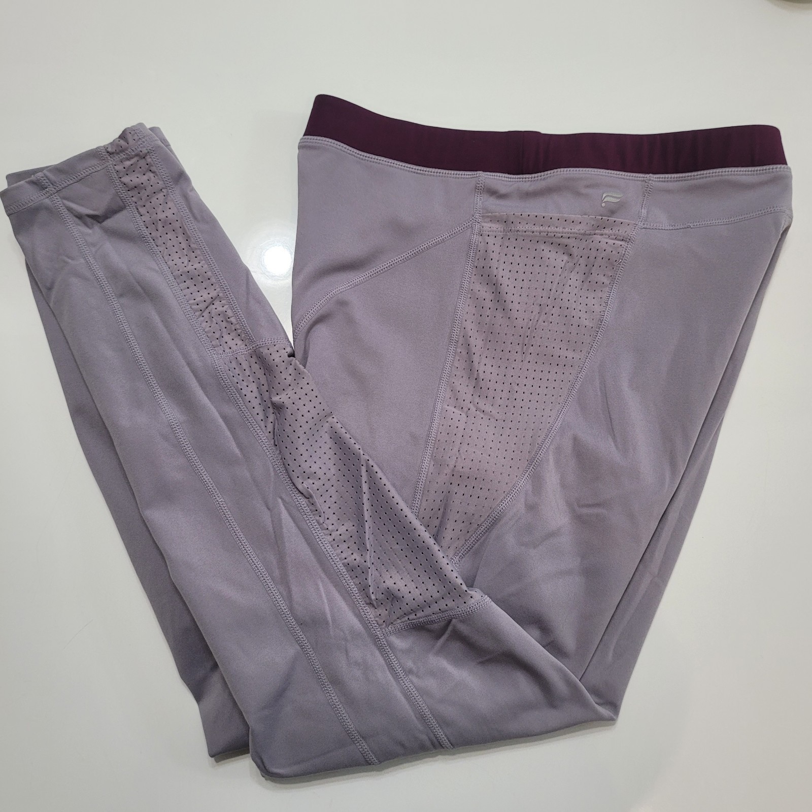 Fabletics Motion365 Grey Violet/Dark Eggplant Lav… - image 6