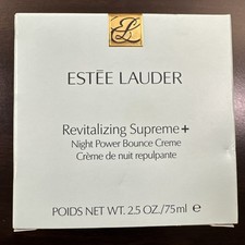 Estee Lauder Revitalizing Supreme Night Power Bounce Cr me 2.5 Oz 75ml Sealed
