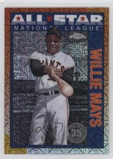 2025 Topps Series 2 Orange Refractor 1/25 Willie Mays #90ASC-30 HOF 04cw
