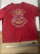 Harry Potter Hogwarts T-Shirt Red Large