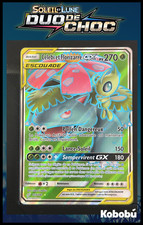 Carte Pokémon Celebi et Florizarre GX 159/181 SL9 Duo De Choc Soleil & Lune