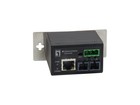 Level One 10/100BaseT to 100Base-FX Transceiver (2 km, MMF, RJ-45, ST)
