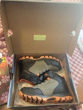High Sierra Boys Ontario Orange Hiking Shoes Size 1