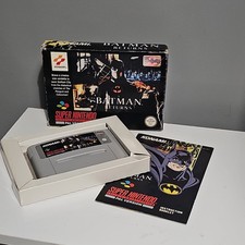 Batman Returns - Super Nintendo - SNES - PAL - Boxed with Manual - Tested