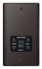 BG Nexus Metal Black Nickel Switches & Sockets Full Range Free P&P