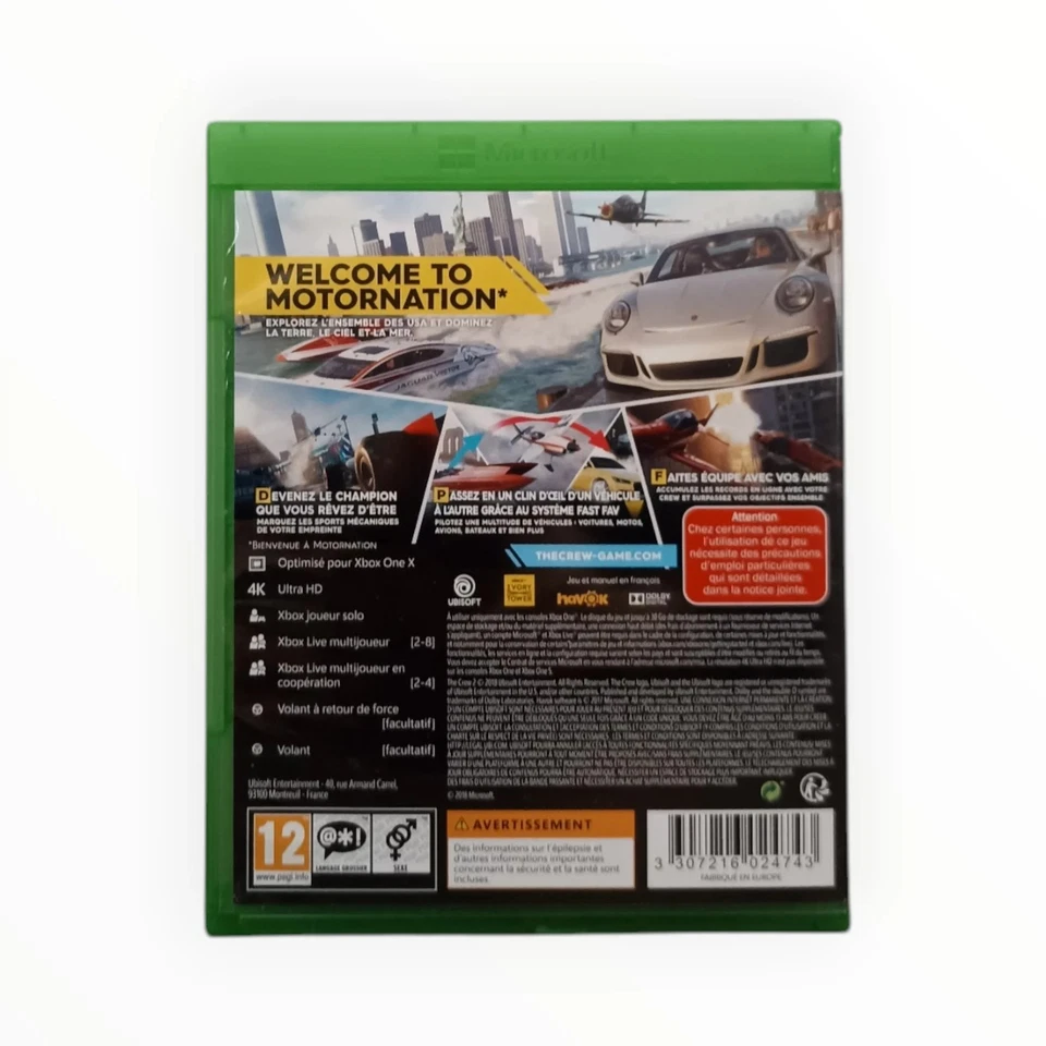 The Crew 2 (Microsoft Xbox One, 2018), photo 3 sur 3