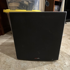 Polk Audio PSW10 Powered Subwoofer 50W RMS Wired Black Active Sub