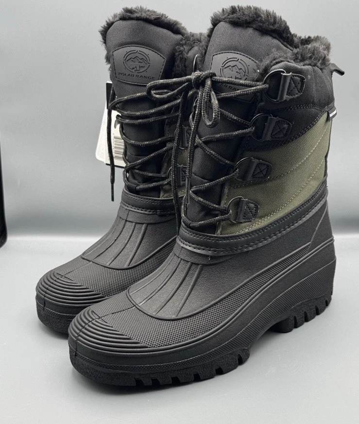 Polar Range Men's Decker Cold Weather Boots Size 10