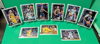 2025-26 Topps Flagship Indiana Pacers Team Set (9) Cards 