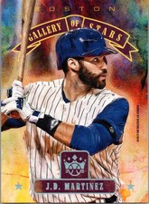 2018 Panini Diamond Kings - Gallery of Stars J.D. Martinez #GS10 - Red Sox