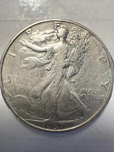 1937-P Walking Liberty Half Dollar XF/VF Condition