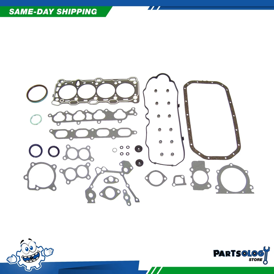 Kit de reconstrução de motor DNJ EK321M Master para 90-93 Geo Isuzu Storm Stylus 1.6L SOHC - Imagem 2 de 4