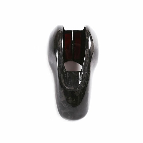 For Porsche Panamera 10+ Forged Carbon Fiber Center Gear Shift Lever Knob Cover - Picture 7 of 10
