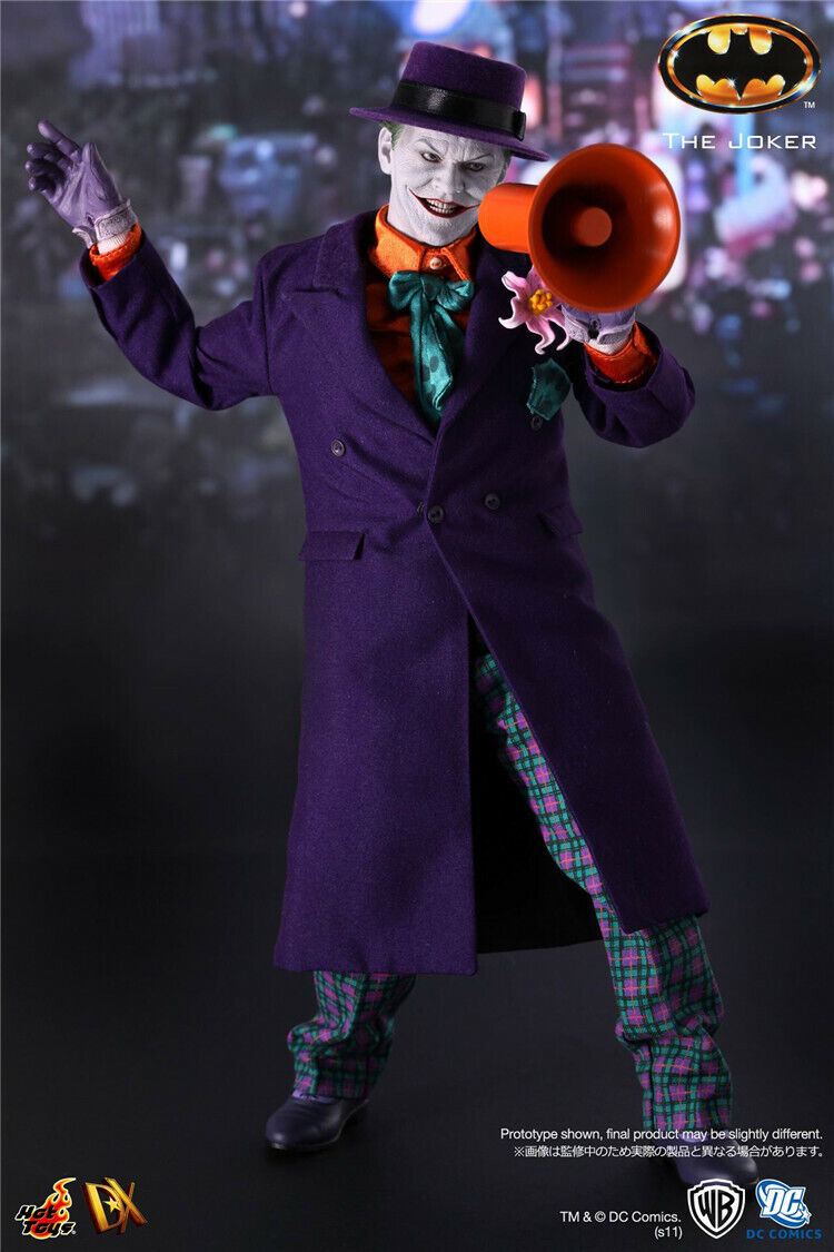 Hot Toys Joker DX08 1/6 Figure From Batman 1989 In Stock DX 08 NEW with BOX 