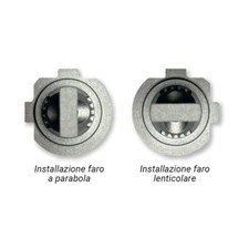 Kit Lampade LED Sirius H7 Corta 12V 6000k Chip Seoul Csp Coppia Fari Luce Bianca - Miniatura 4
