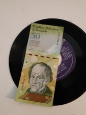 Lionel Richie...."Love Will Conquer All/The Only One" 45 Bear Venezuela dollar Q
