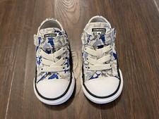 Converse Chuck Taylor All Star Shark Bite 1V Sneakers Toddler Size 5