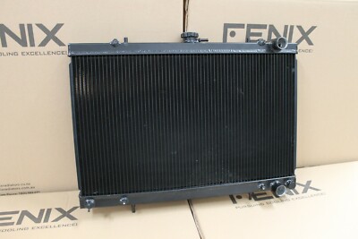 Fits Nissan R32 Skyline RB20 RB26 FENIX Alloy Radiator Stealth Series ...