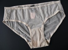 1 NEW Victoria's Secret VTG 2005 Body By Victoria Sheer Bikini Panty SMALL
