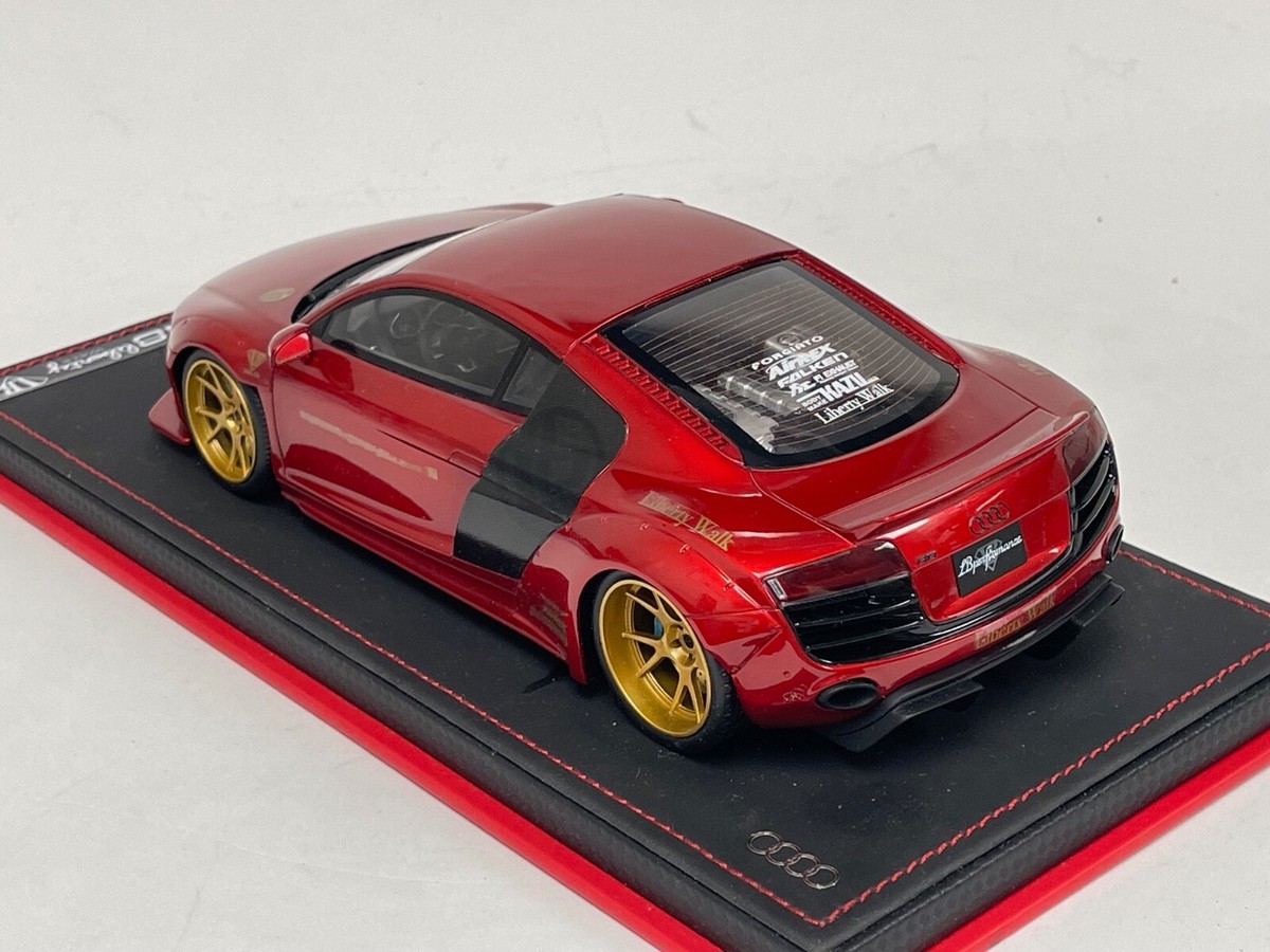 1/18 GT Spirit Audi R8 Liberty walk LBWK 2022 Candy red Custom