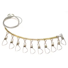 Eagle Claw 10 Snap Cable Stringer 70" Heavy Duty Stainless Steel STCBSS-70