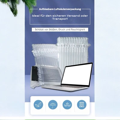 IT-MIXX Luftpolsterbeutel 15" für Laptop & Monitor – stoßsicher, wasserfest, PE/PA