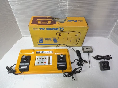Nintendo Color TV game TV-GAME15 CTG-15S console  Japan Box
