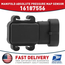 Manifold Absolute Pressure Sensor For Buick Cadillac Chevrolet GMC Hummer Black