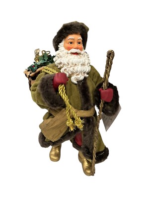 Dept 56 Possible Dreams Clothtique with tags Green Coat World Treasures 10 