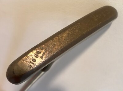 Vintage Acushnet Bullseye Putter John Reuter Tête Cuivre/brass YC