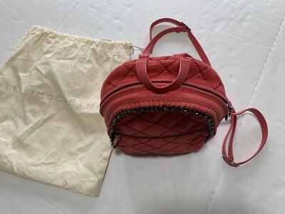 Stella McCartney Mini Falabella Backpack Coral/Pink | eBay display picture 3