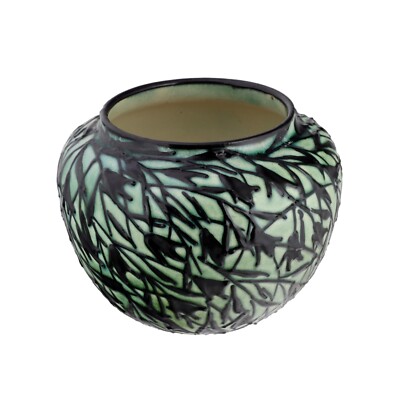 Max LAEUGER / Läuger - frühe deutsche Jugendstil Vase / Topf