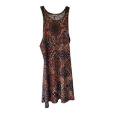 Abbeline Patterned Knee Length Dress Size M