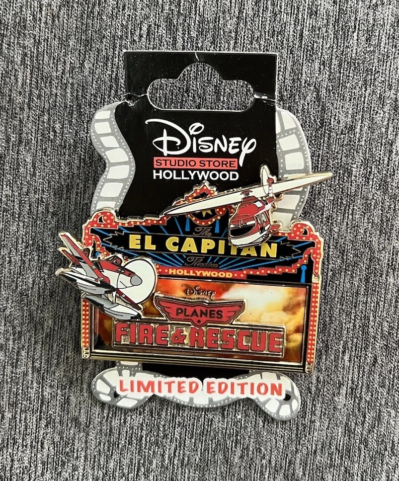 DISNEY DSF DSSH PLANES FIRE AND RESCUE EL CAPITAN MARQUEE LE 500 PIN