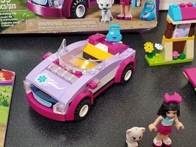 Lego Friends 41013 Emma’s Sports Car - Complete, Instructions, Box