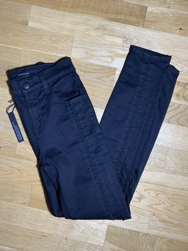 J BRAND Alana High Waist Black Jeans Size 23 NEW - Picture 2 of 10