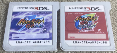 Nintendo 3DS Inazuma Eleven Go Dark & Chrono Stones Wildfire Japan Import Lot