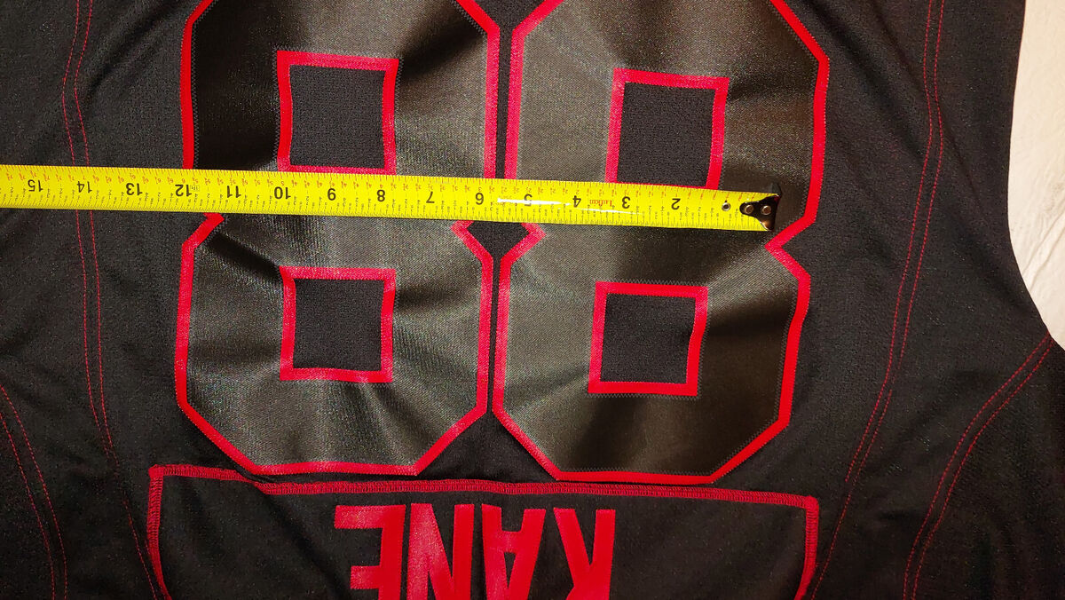 Reebok Patrick Kane Chicago Blackhawks Black Ice Jersey - Mens