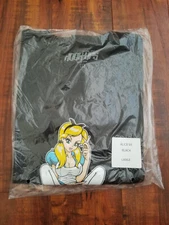 Hook-Ups / JK Industries Skateboard - Alice Black T-Shirt - Men's Large - NEW