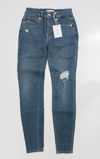 Good American GOOD LEGS SKINNY JEANS GL067T BLUE371 Size 00/24 Inseam 29"