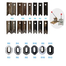 ID Card Corner Rounder Punch Cutter Radius 5 Die Blades Parts Replaceable Die