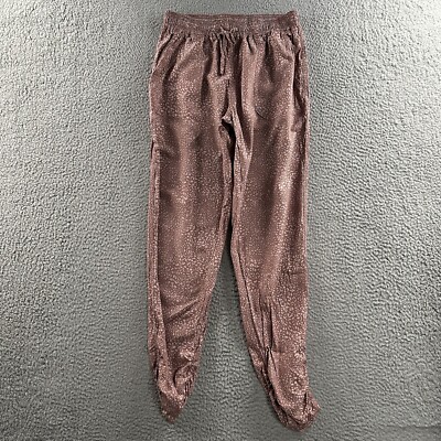 Thread + Supply Womens Pants Pink Size Small Mid Rise Ankle 100% Rayon