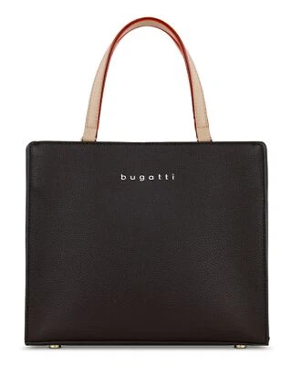 bugatti Ella Tote Bag Mini Handtasche Umhängetasche Tasche Darkbrown dunkelbraun - Bild 1 von 4