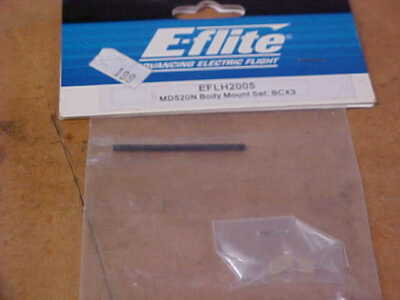 E-FLITE  EFLH2005 = MD520N BODY MOUNT SET : BCX3 (NEW)