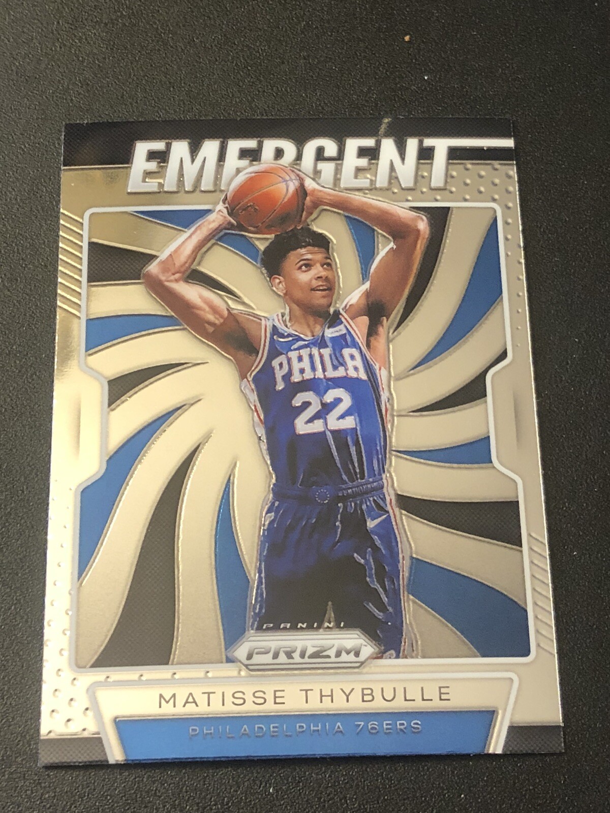 2019-20 Panini Prizm Emergent  Prizm Matisse Thybulle #18 Rookie RC