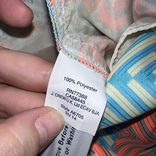 J Crew Collection Women Cropped Ankle Pant Diamond Stripe Jacquard 6 - Picture 4 of 4