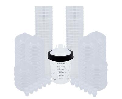 Mischbecher System 50 Stk. Set 190 my 400 ml | vergleichbar mit PPS Becher Syste