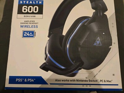 Turtle Beach - Stealth600 Gen 2 USB PS Wireless Gaming Headset for PS5, PS4...