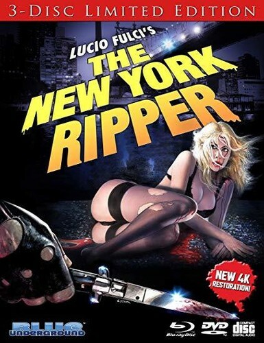 Lucio Fulci's The New York Ripper 3-Disc Limited Blu-ray/ DVD w/Slipcover - Foto 1 di 1